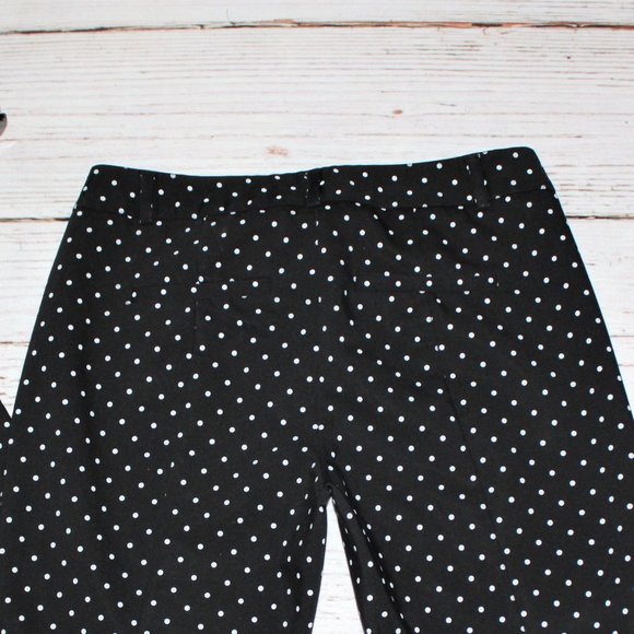 Elle Polka Dot Skinny Ankle Pants - Picture 4 of 13